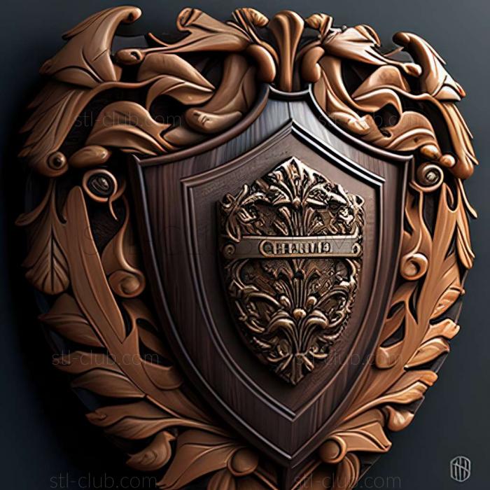 3D model shield (STL)